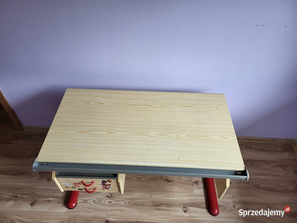 biurko dziecięce regulowane 60cm Kliczków