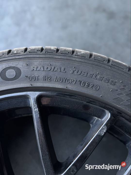 Felgi 18 WheelWorld Czarne Plus Opony aluminiowe lubelskie Stryjno-Kolonia