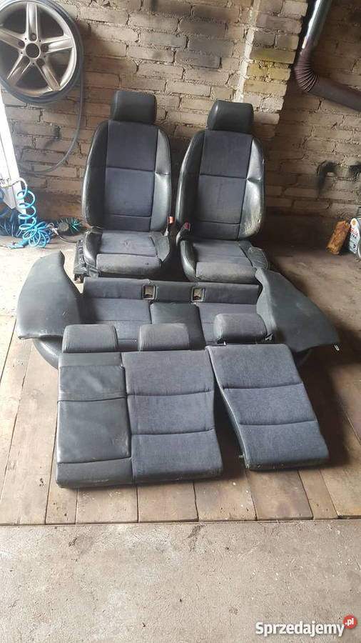 wnętrze bmw e36 touring fotele mpakiet