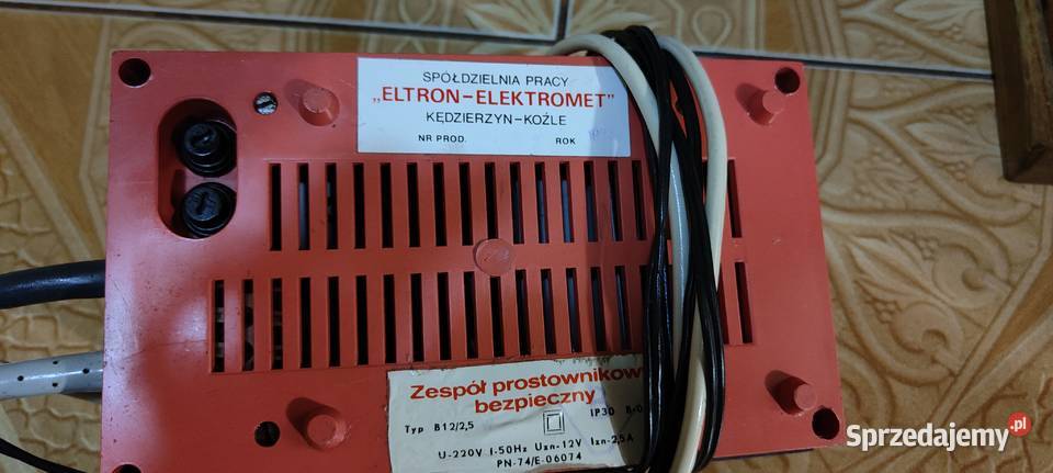 Prostownik Polski Eltron 12V6V Sprawny IKONA PRL Kielce