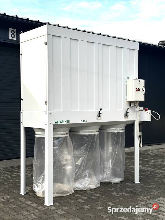 Odciąg trocin 3 workowy ALFARIMINI Euro4 55 kW