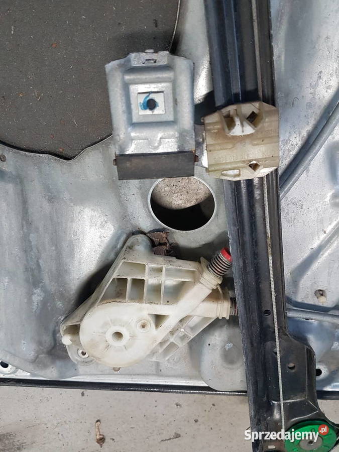 VW T5 TRANSPORTER MECHANIZM SZYBY PRAWY Wyposażenie wnętrza Motoryzacja Turek