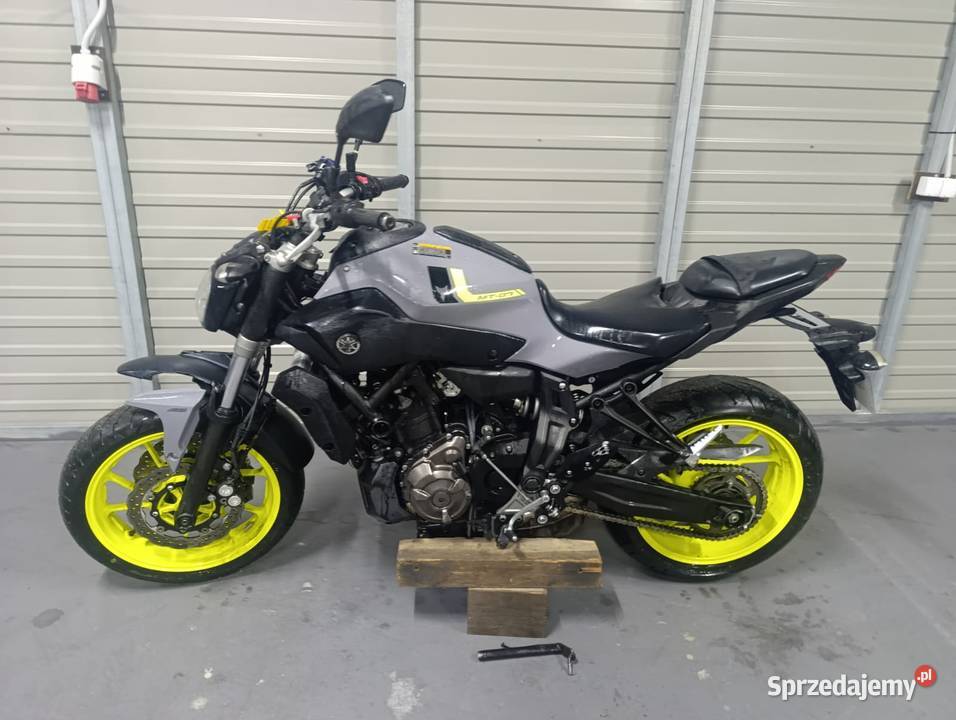 Yamaha MT07 FLUO 35kW A2 8 transport RATY mazowieckie Grójec