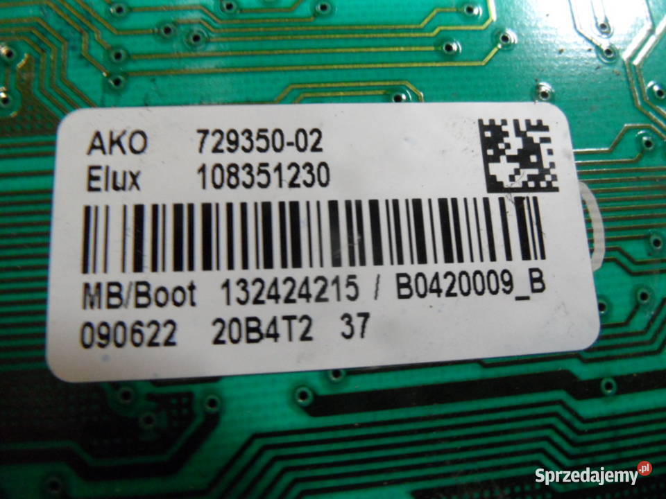programator pralki electrolux EWT10115W Części i Akcesoria Radlin