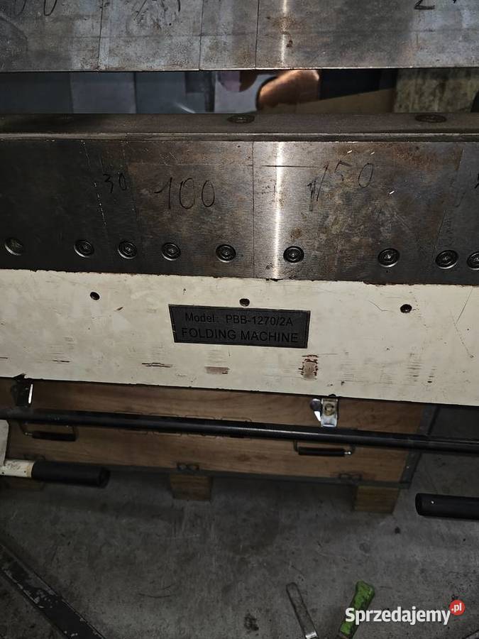 Zaginarka segmentowa PBB12702A podkarpackie Sanok