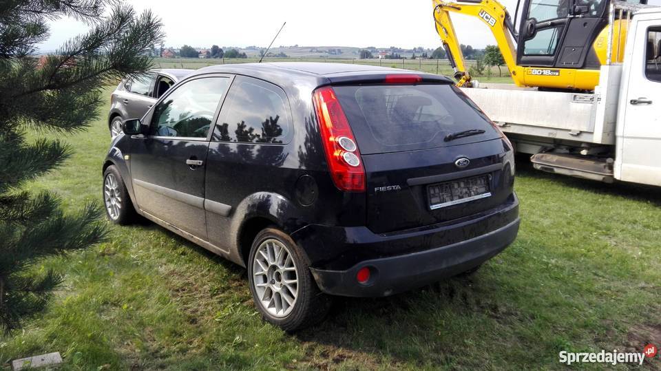 Ford Fiesta mk6 LPG uszkodzony zarejestrowany autoalarm sprzedam