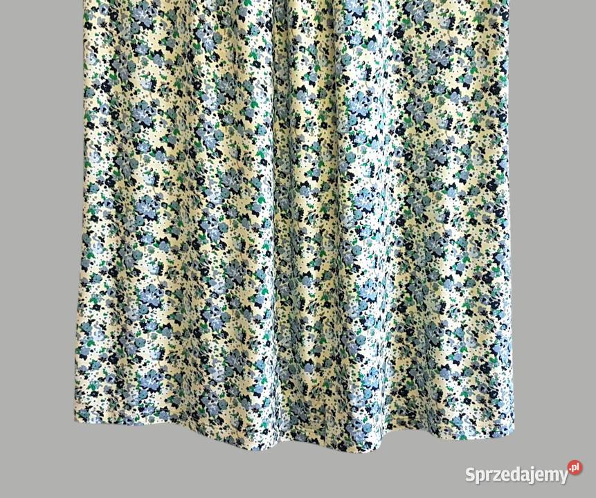 Damska sukienka letnia kwiatowa na ramiączkach Chrzanów