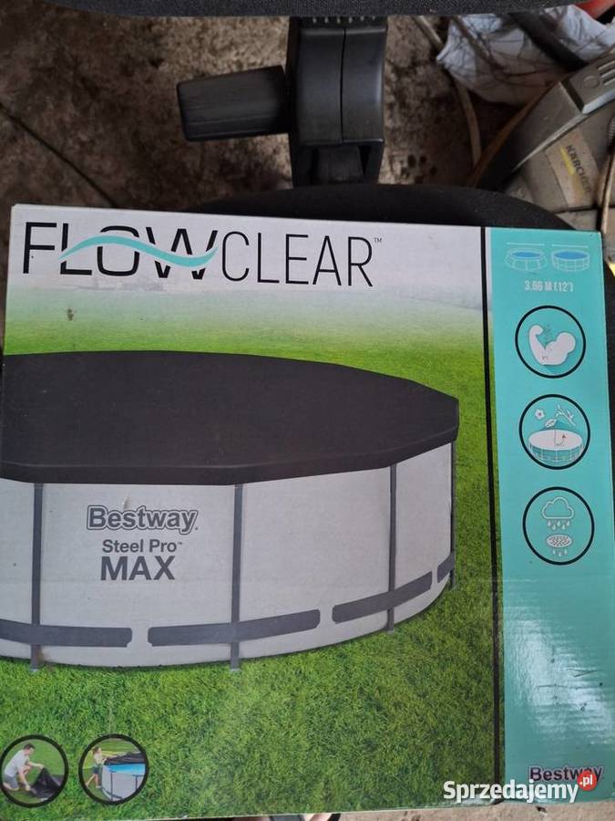 Basen bestway stelażowy 366 m z pokrywą świętokrzyskie Dobruchna