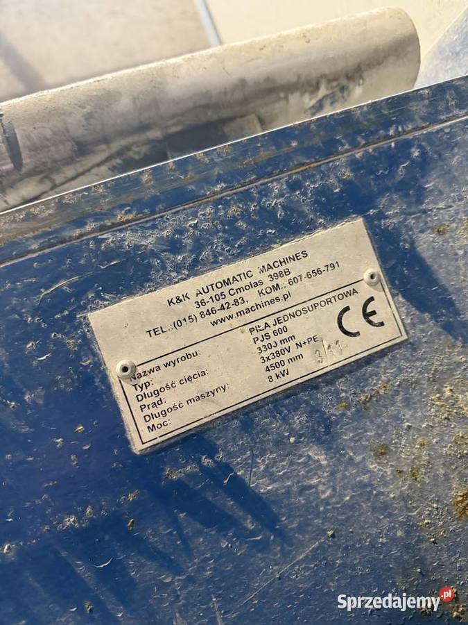 Piła jednosuportowa do kamienia KK Głogów