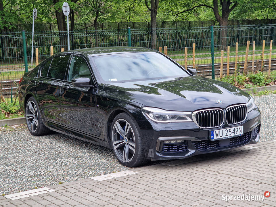 BMW 750d xDrive M salon serwis ASOFV23 Warszawa sprzedam