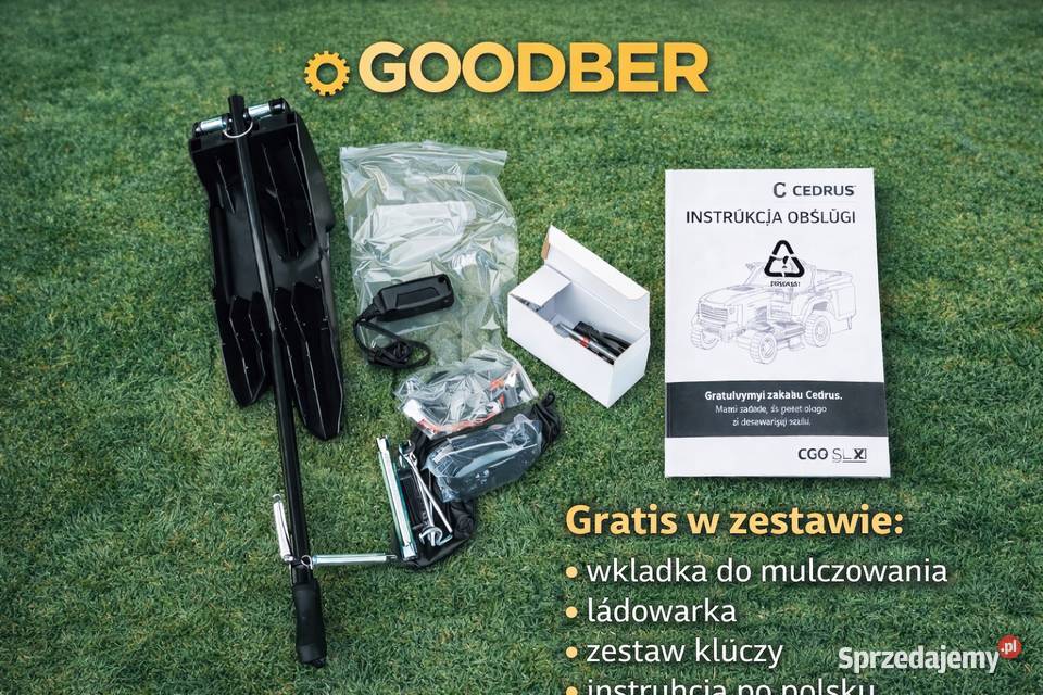 Kosiarka Traktorek Cedrus 112 HC największa