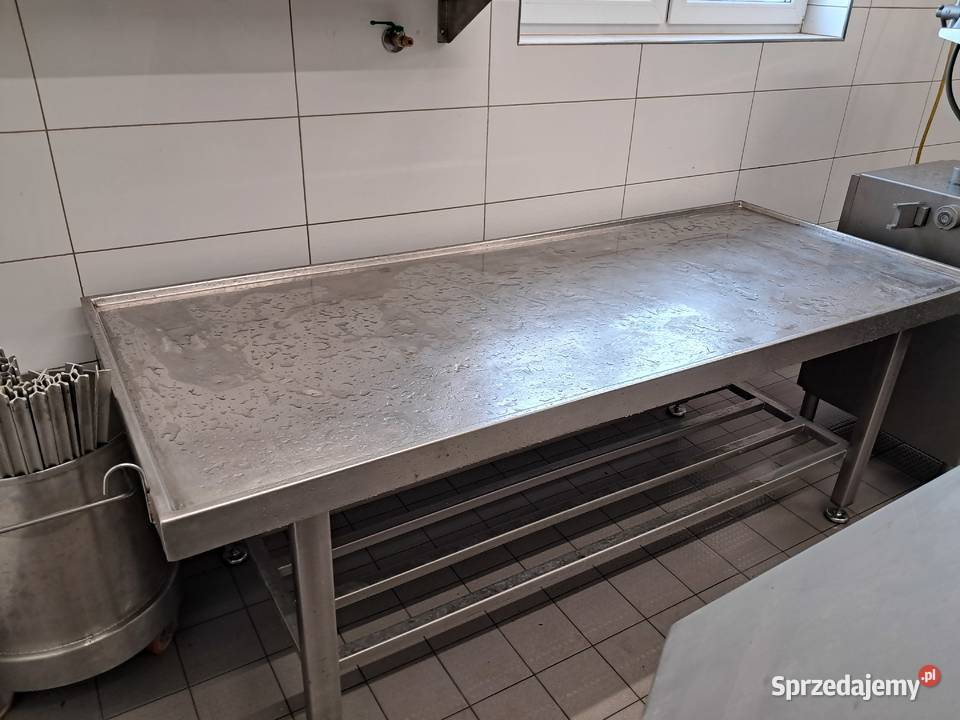 Stół nierdzewny roboczy rozbiorowy pod Głogówek sprzedam