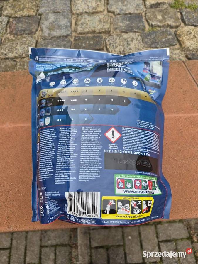 Kapsułki do zmywarki Finisch quantum 60 sztuk Tabletki do zmywarek Pranie i sprzątanie Kwidzyn