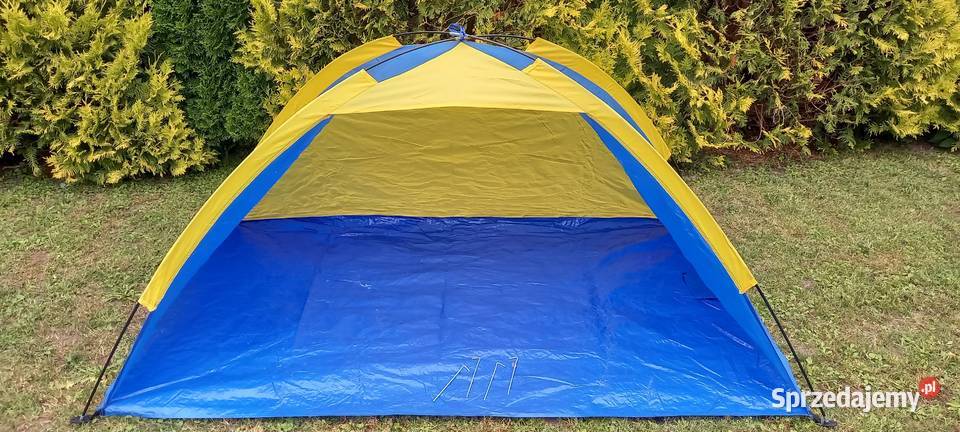 Namiot 2 osobowy 200x120x90 plażowy turystyczny Małkinia Górna