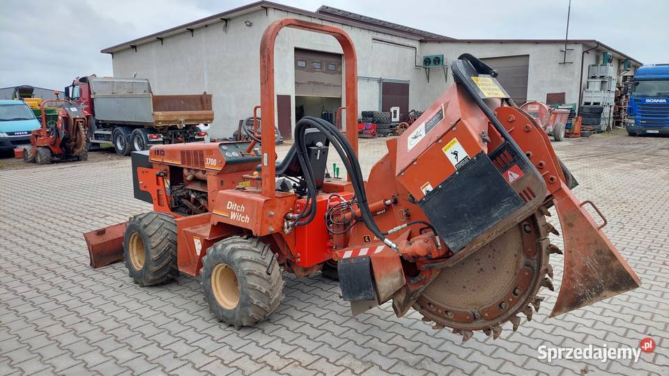 Koparka tarczowa Ditch Witch 3700 DD A341 pełny VAT Sochaczew