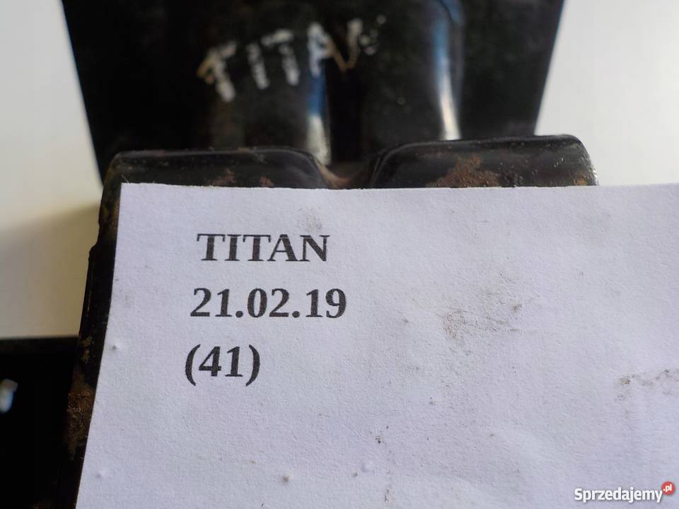 ŁAPA UCHWYT MOCOWANIE SILNIKA NISSAN TITAN Nowy Tomyśl sprzedam