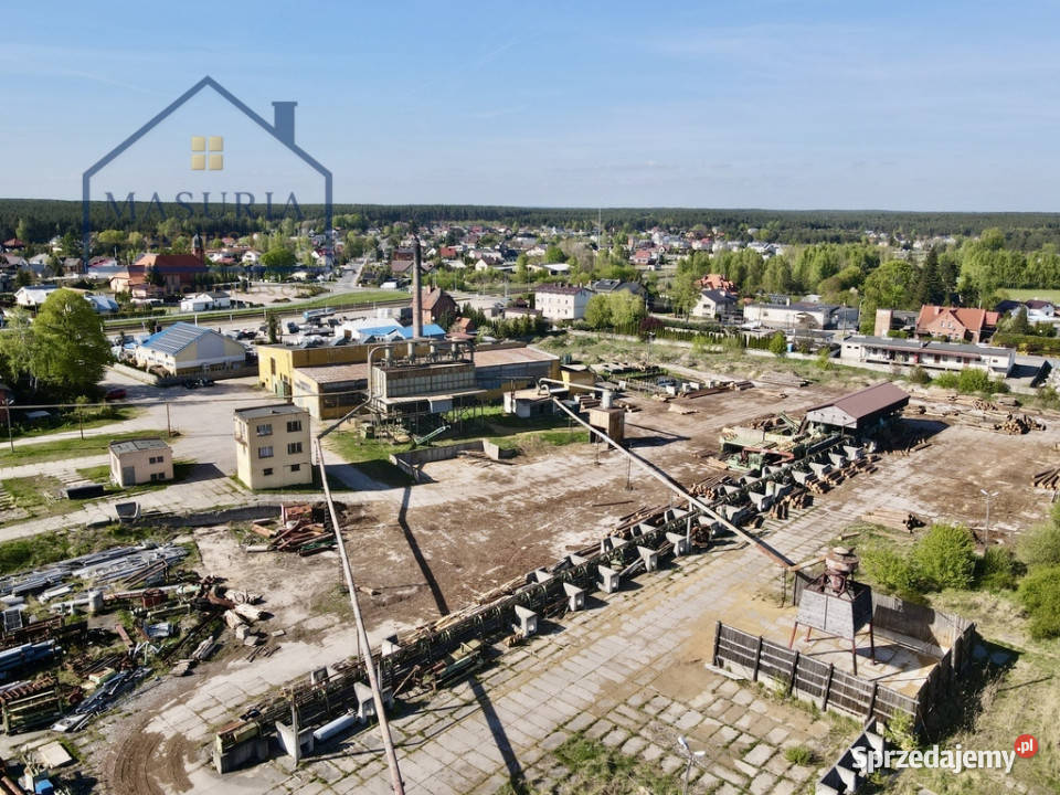 Tartak z niezbędnym zapleczem produkcyjnym na 10 Kaliska sprzedam
