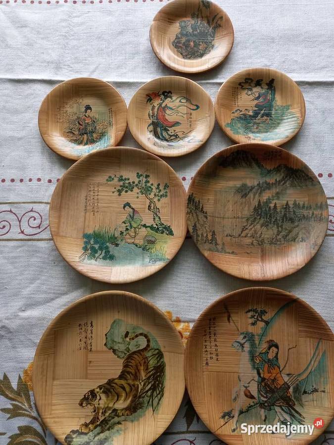 Bambusowe talerze Tajwan podlaskie Łomża