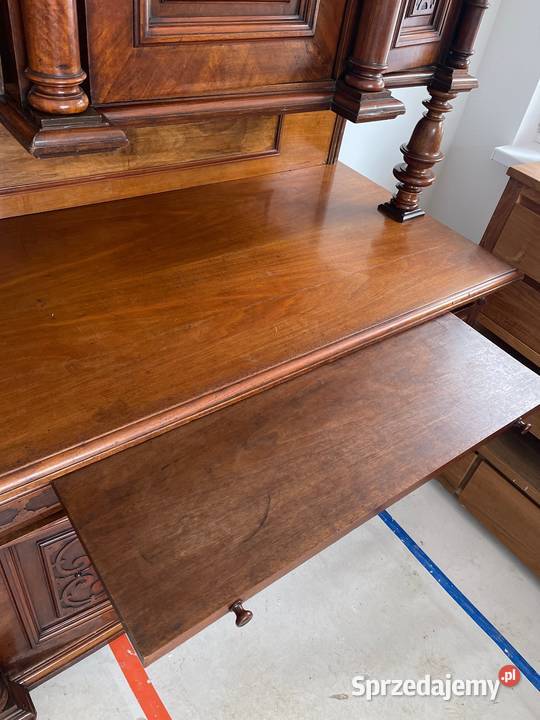 Piękny stary drewniany kredens Bystrzyca Kłodzka