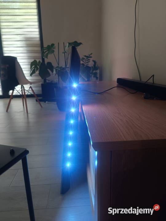 Telewizor 55 Philips widać wypalone ledy