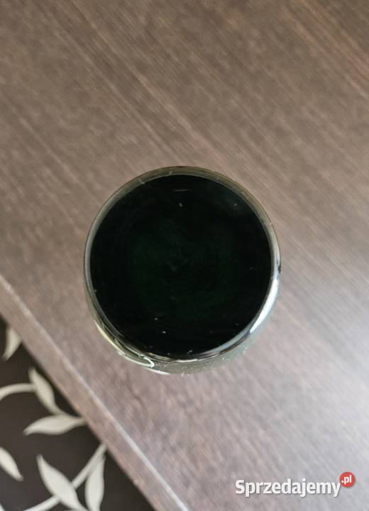 Wazon Bohemia Czechy 205 zielone ręcznie sprzedam