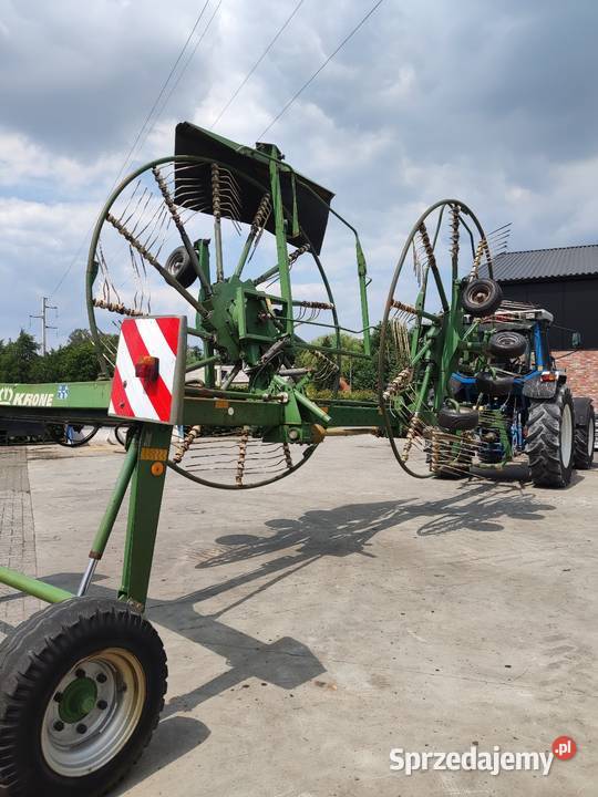 Krone swadro 1201 zgrabiarka grabarka karuzelowa