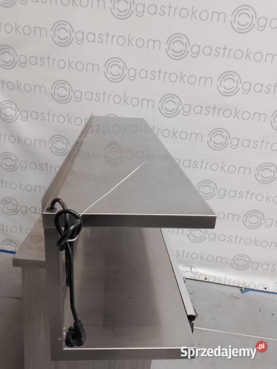 Półka podwójna Komat 154x35x39 z oświetleniem Wrocław sprzedam