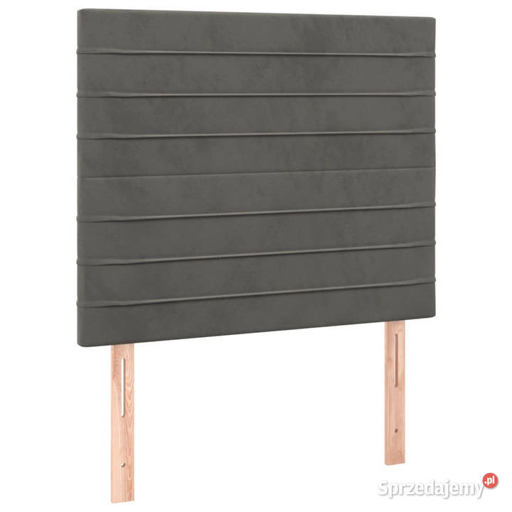 Zagłówek do łóżka z LED ciemnoszary 100x5x118128 Warszawa