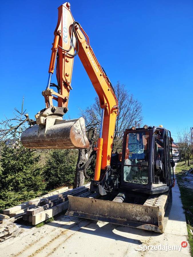 Hitachi ZX85 USB5 Koparka 2018r 3łyżki 5400h 8t pełny VAT Kraków