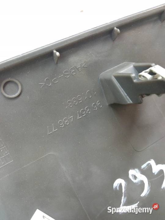 KRATKI NAWIEWU LEWA PRAWA ŚRODEK DEKOR KOMPLET