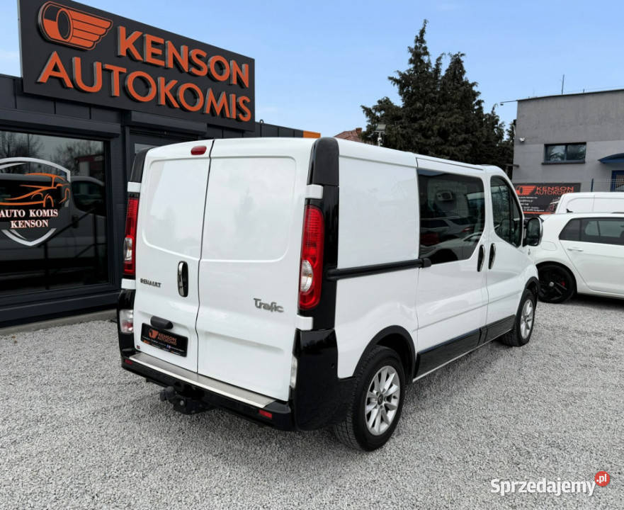 Renault Trafic Brygadówka 6Osobowy Klimatyzacja homologacja na ciężarowe Bydgoszcz