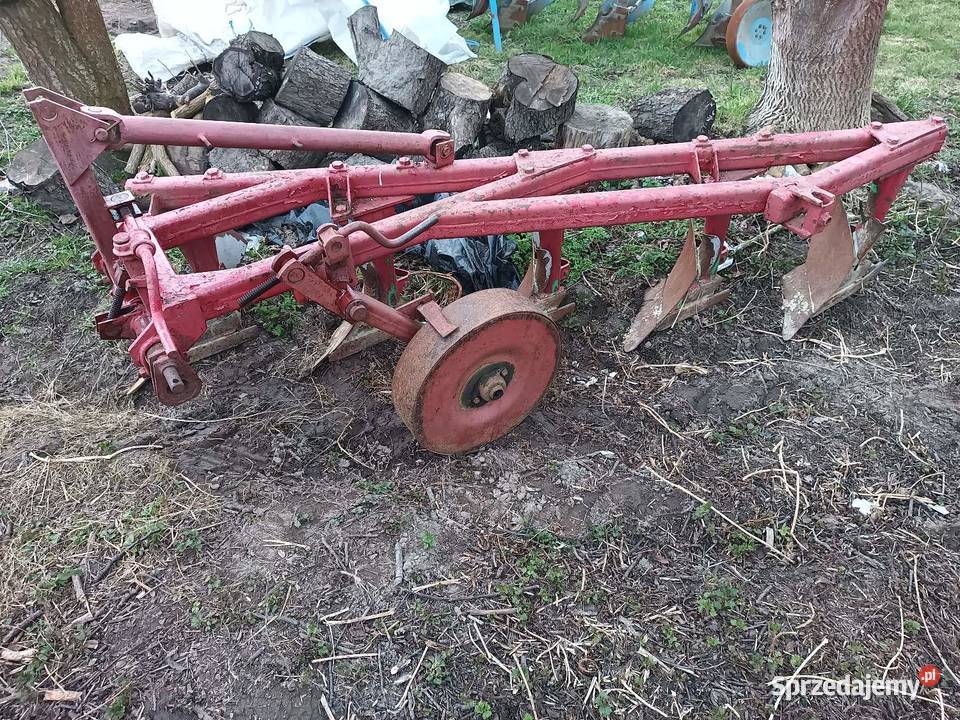 Pług podorywkowy Unia Grudziądz 5 skib Gruta