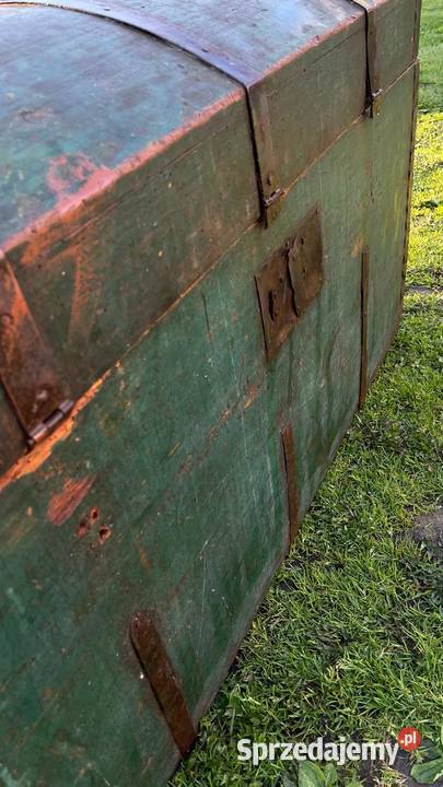 Antyczna skrzynia świetny stan Do renowacji z podkarpackie Rzeszów
