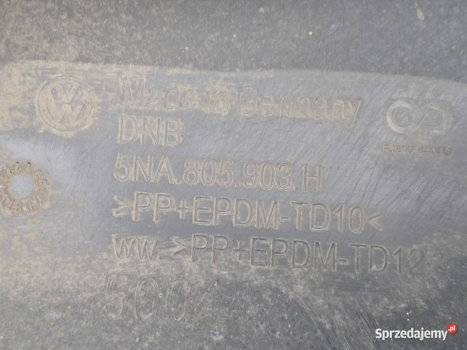 VW TIGUAN II 5NA LIFT ZDERZAK PRZÓD PRZEDNI lubuskie