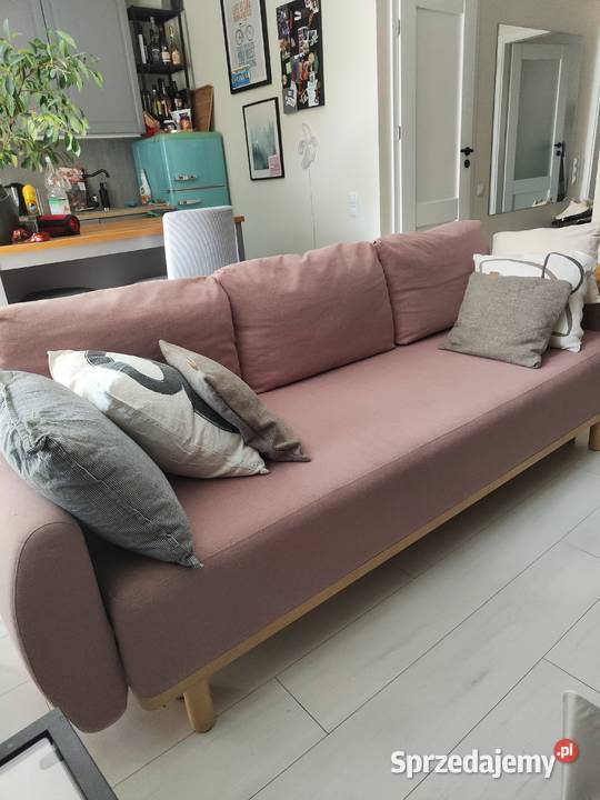 GRUNNARP IKEA Sofa 3osobowa rozkładana jasny Łódź