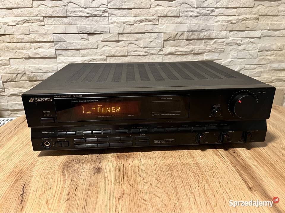 Sansui RZ3500 Wzmacniacz Amplituner Stereo Ilość kanałów 4 Koszalin