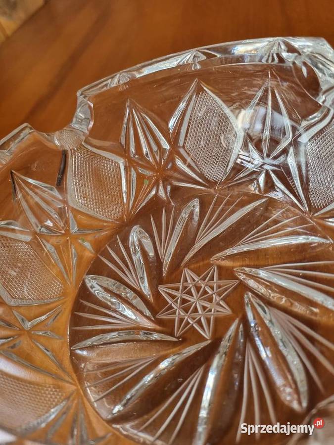 Kryształowa popielniczka Warszawa sprzedam