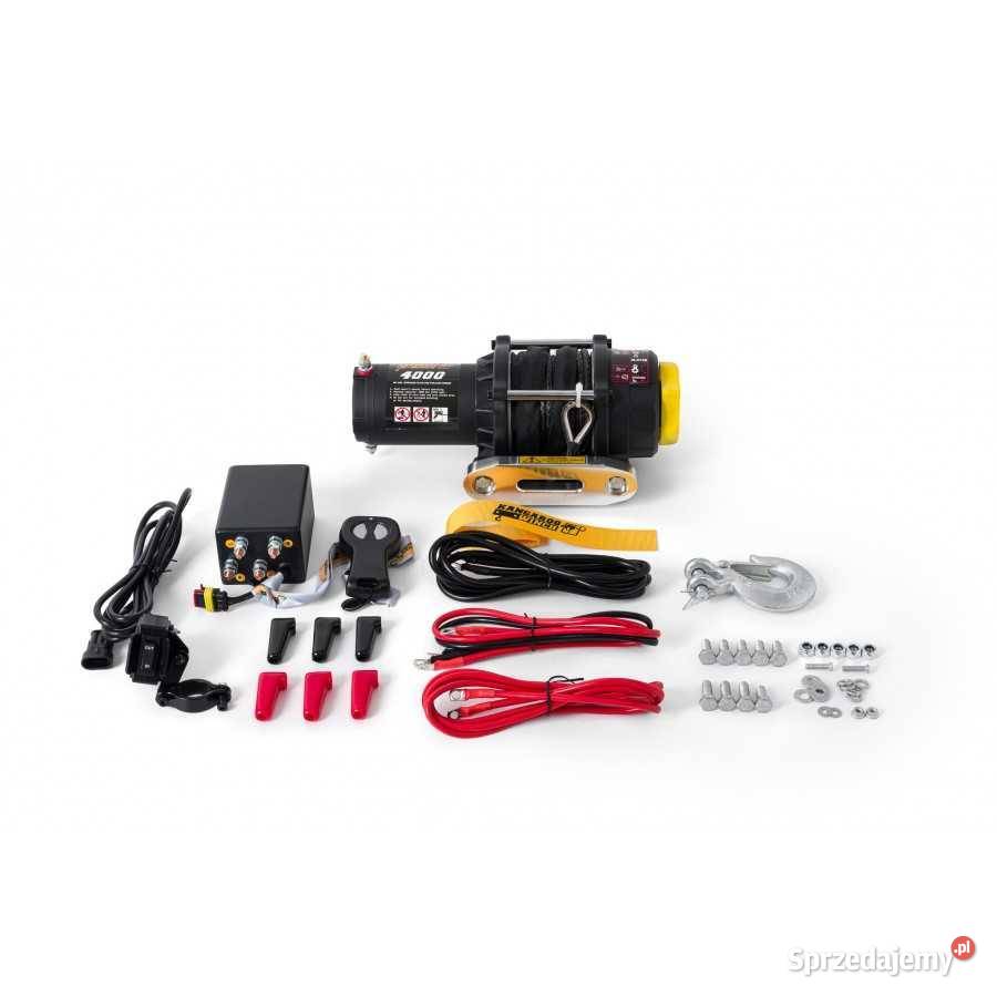 Wyciągarka Kangaroowinch K4000 12V liną osobowe Pasłęk sprzedam