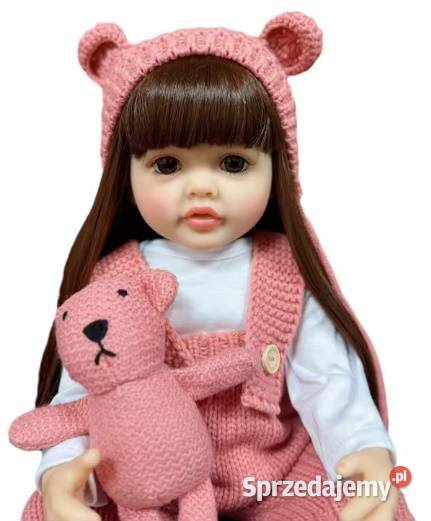 Lalka Reborn 50 Bobas Zestaw Prezentowy Ubranka mazowieckie Warszawa