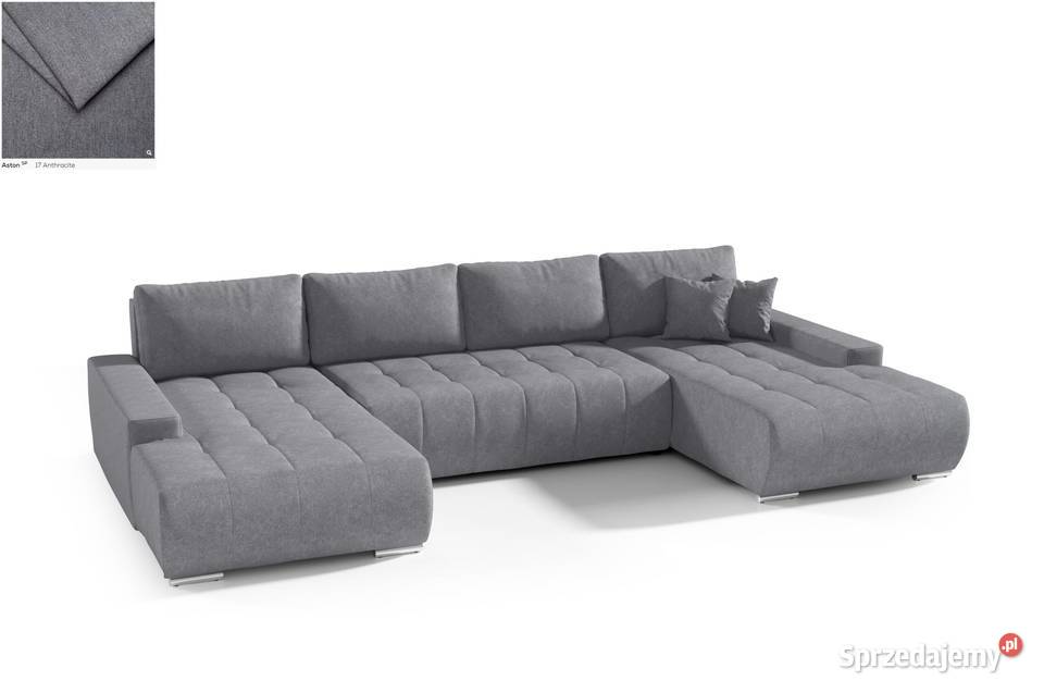 Duży narożnik rozkładany kanapa funkcja Warszawa