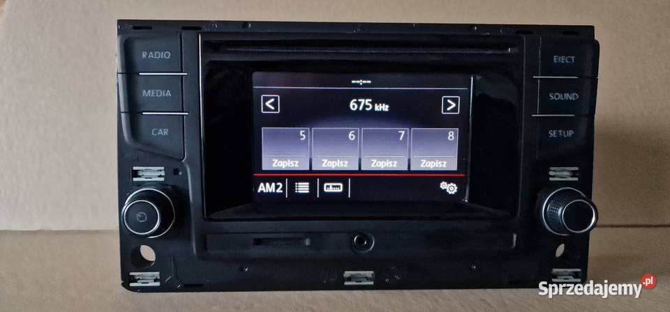 VW GOLF VII RADIO NAWIGACJA 510035867 lubuskie Trzciel sprzedam