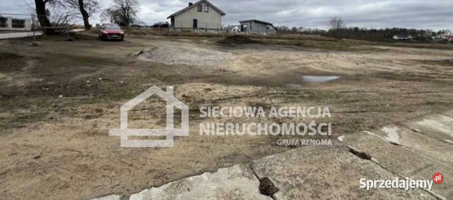 Grunt 1105m2 Bolesławowo