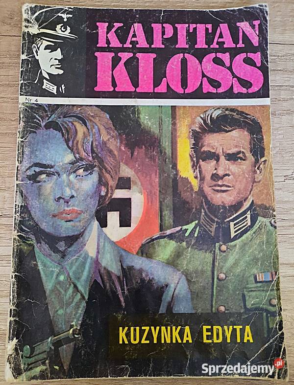 Kapitan Klos 4 Kuzynka Edyta wydanie II 1986 r Ostrów Wielkopolski