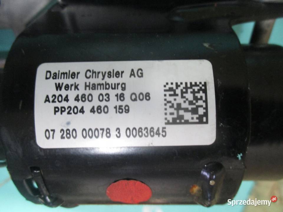 MERCEDES W204 07r kolumna kierownicza 2044600316