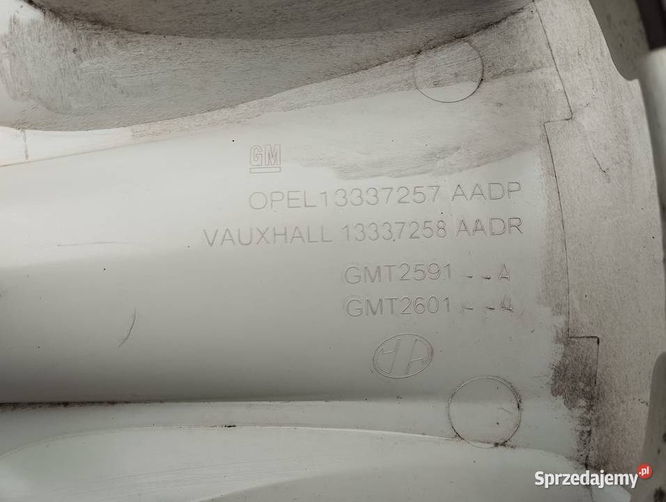 Kołpak Opel 16 13332257AADP sztukę struktura Kołpaki