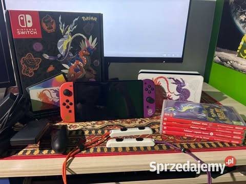 Konsola Nintendo Switch OLED Z 4 GRAMI Edycja Łódź