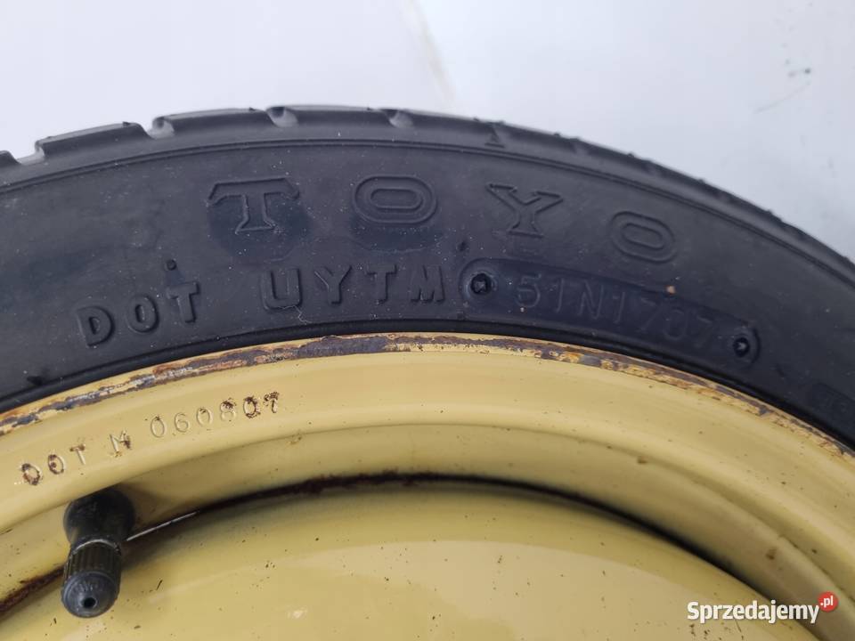KOŁO DOJAZDOWE Mazda 3 I BK Dojazdówka 11570 R15 Chełm