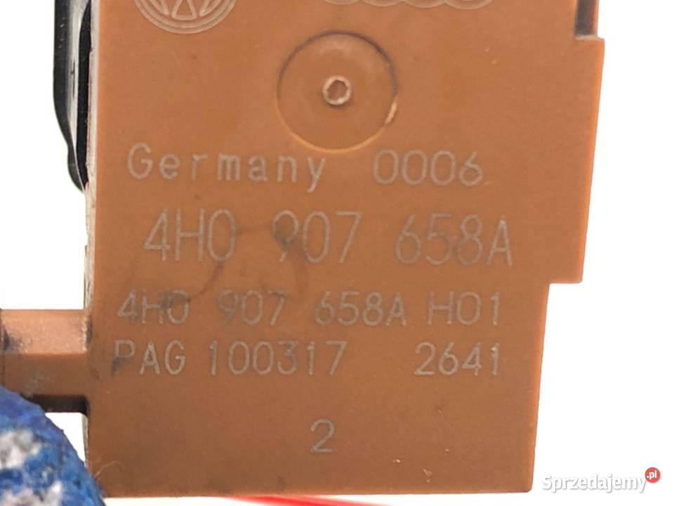 CZUJNIK JAKOŚCI POWIETRZA AUDI A4 B9 4H0907658A osobowe sprzedam