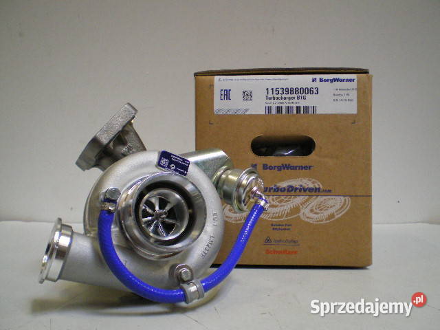 Nowa turbosprężarka BorgWarner KKK 11539880063 mazowieckie
