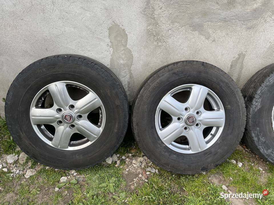 Koła Felgi aluminiowe Fiat Ducato Kamper 16c Fiat (oryginalne) Iława